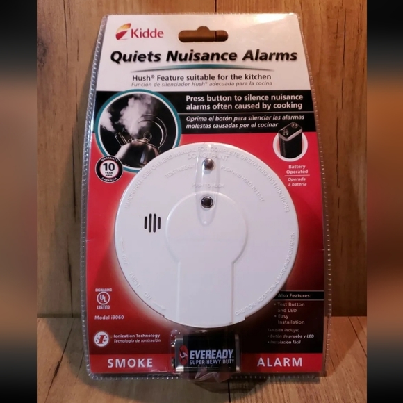 Kiddie Other Kidde Quiets Nuisance Smoke Alarms For Kitchen Model
